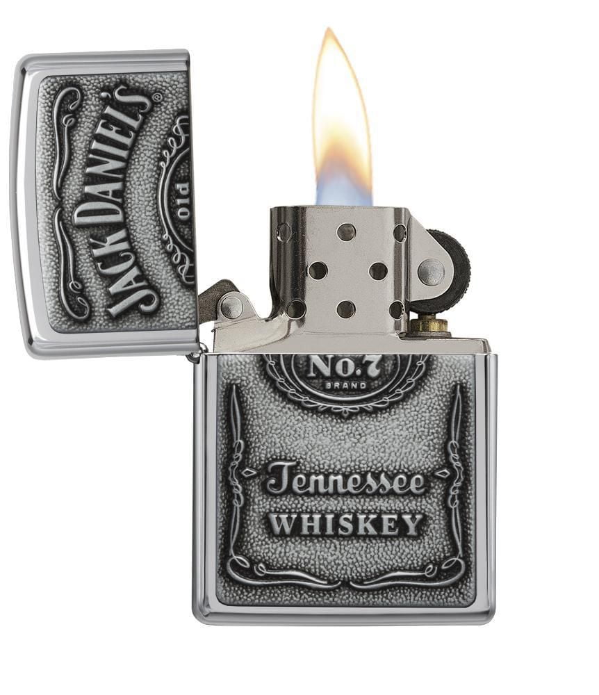 Zippo Emblème d'étiquette-étain de Jack Daniel (250JD.427)