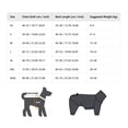 thumbnail image 2 of Windproof Vest Jacket for Dogs and Cats Full Body Warm Coat with Four Legs Design for Indoor Outdoor Winter Use, 2 of 3