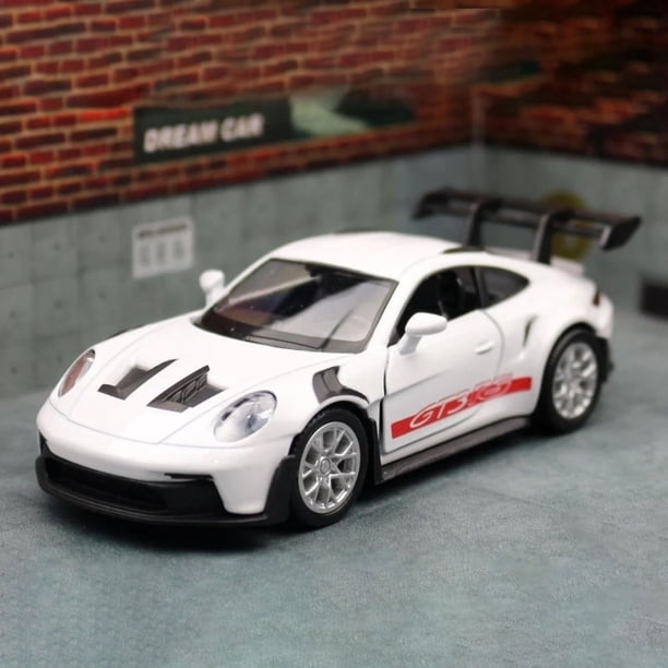 TOKAXI Porsche 911 GT3 RS Échelle 1/36 – Voiture Moulée Sous Pression – Fonction Traction – Portes Ouvrantes – Cadeau Enfant