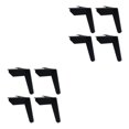 thumbnail image 4 of Transemion 4pieces Decorative Furniture Accessory Durable And Easy-to-install Easy Hoarse black 10cm 2Set, 4 of 6