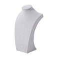 thumbnail image 1 of KLKCMS Necklace Display Stand Display Necklace Mannequin for Business Selling Gray 30cm Height, 1 of 9
