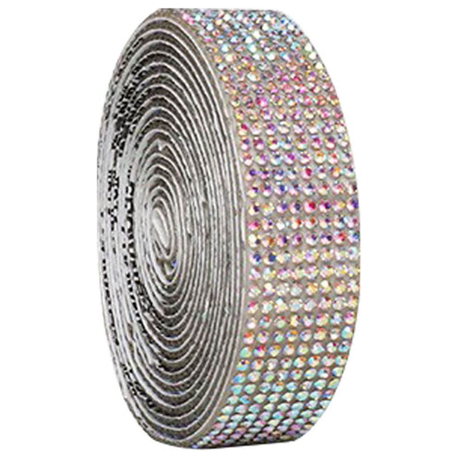EGNMCR With Water Crystal, Self-adhesive, Decorative Car, Sticker Flash And Diamond Decorative Crafts adhesive tape