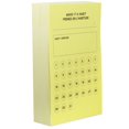 thumbnail image 5 of Feuillets à motifs Post-it®, suivi des habitudes, jaune, 5 of 5