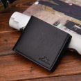 thumbnail image 2 of Men Boys Teens Xams Gift Concise Wearable PU Leather Multi Position Wallet Purse, 2 of 9