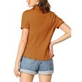 thumbnail image 3 of INSPIRE CHIC Chemise Douce pour Femme Vintage à Col Poupée Doux Boutonnée, 3 of 6