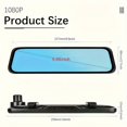 thumbnail image 2 of Car Dash Cam Wireless For IOS CarPlay & Wireless For Android Auto, 9.66 Inch IPS, 2 of 4