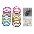 thumbnail image 4 of GUOOL 24 Pcs 5M Fil d'Aluminium Flexible Corde à Armature Douce 0.8mm Multicolore Artisanat, 4 of 9