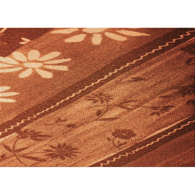 Ahgly Company Tapis d'Intérieur Rectangulaire Transitionnel Lavable à la Machine, Rouge Tomate, 2 Pieds x 3 Pieds