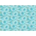 thumbnail image 1 of Ahgly Company Machine Washable Indoor Rectangle Transitional Medium Turquoise Green Area Rugs, 2' x 4', 1 of 7