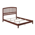 thumbnail image 3 of Richmond Queen Solid Wood Foundation Bed in Walnut, 3 of 11