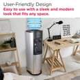 thumbnail image 3 of Distributeur d'eau chaude et froide Frigidaire à chargement par le haut, compatible avec les bonbonnes de 3 et 5 gallons, en acier inoxydable, 3 of 11