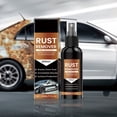 thumbnail image 1 of FHBVT Car Rust Remover Spray Wheel Cleaner Metal Restorer Removes Oxidation Rust Restores Gloss Protective Coating Long Lasting Protection Safe on Car Paint Auto Body Parts 30ml, 1 of 9
