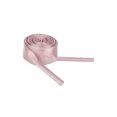 thumbnail image 1 of INSPIRE CHIC Unisex Solid Color Flat 0.4'' Wide Ribbon Shoelaces 2 Pairs 80cm/31.5" Pale Pinkish Gray, 1 of 6