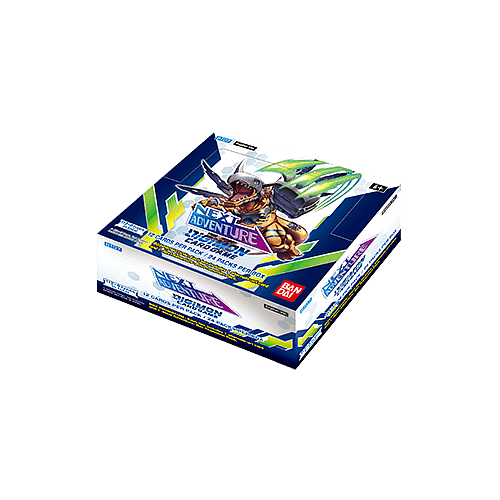 Digimon Card Game: Next Adventure (BT-07) Booster Box 24 packs per box, 12 cards per pack