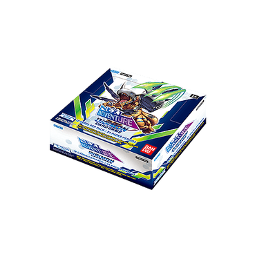 Digimon Card Game: Next Adventure (BT-07) Booster Box 24 packs per box, 12 cards per pack