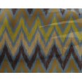 thumbnail image 4 of oneOone Georgette Viscose Fabric Chevron Ikat Print Fabric By Yard 42 Inch Wide, 4 of 4