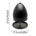 thumbnail image 3 of BotaniNest Candle Lamp Warmer Fast Heating Light Candle Heater For Up To 8 Lights Base Metal Heaters For Indoor Use Home Bedroom Camping, 3 of 6
