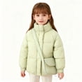 thumbnail image 2 of Girls' Winter Jacket, Warm Down Jacket with Bag for Medium and Large Children, 2 of 9