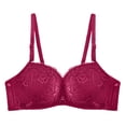 thumbnail image 5 of Kcodviy Womens No Steel Ring Wireless Bras for Women French Womens Front Close Women Sports Bras Bra T Back Plus Compression Sports Bra Size Seamless Unlined Bra Large Bras for Women for Large Bust, 5 of 5