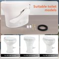 thumbnail image 3 of ORUYROP Joint de Toilette RV pour Pièces de Toilette 310-Compatible avec les Séries RV 300, 310 et 320-Kit de Joint de Toilette RV pour Pièce de Rechange 385311652, 3 of 7