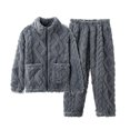 thumbnail image 1 of Girls Pajamas Pattern Printed Short Sleeve Button Down Shorts Set Outfits Girls' Sleepwear Hot Pink 10-11, 1 of 1