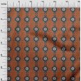 thumbnail image 2 of oneOone Cotton Poplin Fabric Leaves & Floral Block Print Fabric BTY 56 Inch Wide, 2 of 4