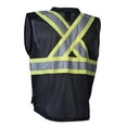 thumbnail image 2 of Forcefield Men's Safety Vest with Zipper Front, 2 of 2