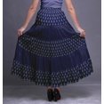 thumbnail image 3 of Bimba Jupes Maxi Imprimées Femmes Style Bohème Gitane Longue Jupe en Coton, 3 of 5
