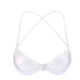 thumbnail image 1 of Strapless Bras Transparent Clear Bra Invisible Strap Plastic Bra Disposable Underwear Bra, 1 of 6