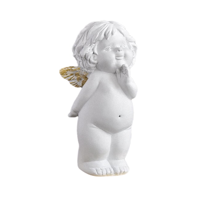 Elodie Angel Statue Collection Desktop Ornament Angel Decoration for Indoor Outdoor Style B
