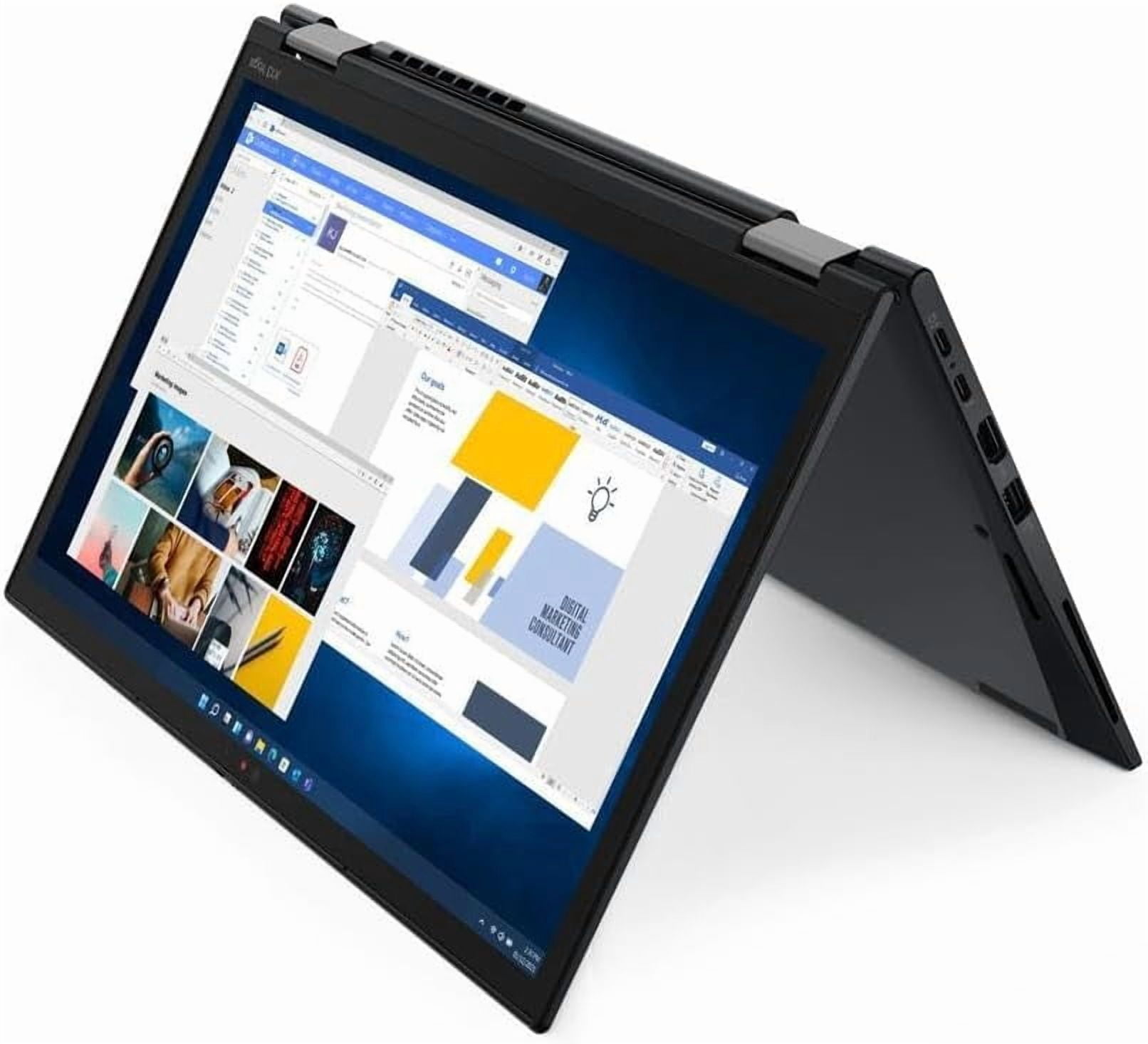 Refurbished (Good) - Lenovo ThinkPad X13 Yoga Gen 1 - 13.3" 2 in 1 Touch Screen - i5-10310U - 16GB RAM - 256GB SSD - Win 11 Pro