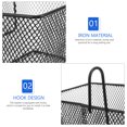 thumbnail image 2 of Convenient Bike Basket Front Basket Professional Bike Vegetable Basket Cycling Accessory, 2 of 9