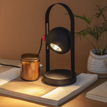 Candle Table Lamp, Warm Lighting Iron Candle Warmer Lamp  for Home US Plug,EU Plug