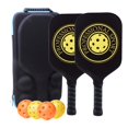 thumbnail image 3 of Premium s Racquets for Outdoor and Indoor Lightweight Carbon Fiber Pickleball Rackets for Beginners Advanced Style B, 3 of 10