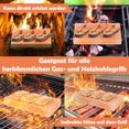 thumbnail image 1 of YAOMOBB Grilling Rack For Charcoal Grills Non Heat Resistant Salt Stone Grilling Rack Heavy Duty Iron Easy to Clean BBQ Holder, 1 of 7