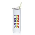 thumbnail image 1 of Mainstays 20oz Stainless Steel Tumbler with Straw, 1 of 3