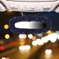 thumbnail image 1 of EGNMCR Car Mirror Cover With Diamond Mirror Decoration , Car Mirror Cover Mirror Accessories Elastic Plush , Car Mirror Female Cover Bling General Acce Rear view mirror cover, 1 of 7