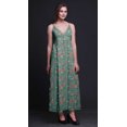 thumbnail image 2 of Bimba Robe Longue Maxi Bohème à Bretelles Sans Manches Imprimée Florale pour Femme - X-Grand, 2 of 6