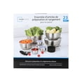 thumbnail image 4 of Mainstays 23 Pieces Kitchen Prep & Store Set, Stainless Steel & Plastic, 4 of 6
