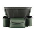 thumbnail image 1 of Army Green Leather Car Console Organizer - Multifunctional Armrest Box Storage Bag with Partition Design, Vehicle Interior Accessories for Storage, Size 14.2 x 10.2 x 7.1 inches, 12.7oz, 1 of 6