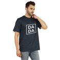 thumbnail image 2 of Inkmeso Men's Graphic Printed Da Da€ Quotes First Time Daddy Tshirt Cotton Jersey Tee, 2 of 7
