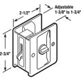 thumbnail image 2 of Prime Line Produits Serrure de Confidentialité de Porte de Poche Chromée N6773, 2 of 2