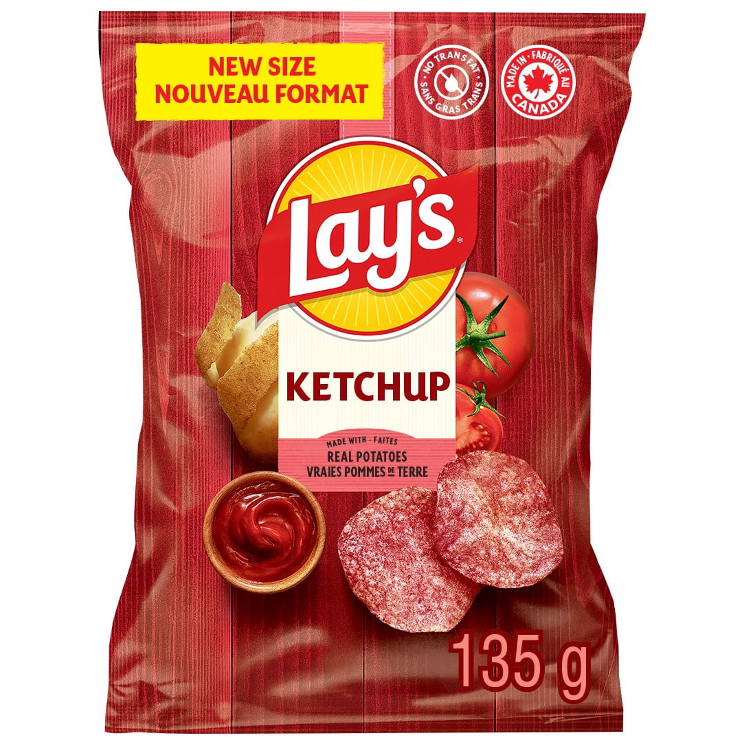 Lay's Ketchup Flavoured Potato Chips