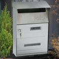 thumbnail image 4 of Rongfmy Heavy Duty Wall Mount Mailboxes - Vintage Decoratieve Zinklegering Letter Box -, 4 of 8