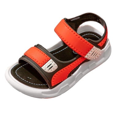 Sandales Garçons 2025 Garçon Confortables Plage Jeunesse Garçon Sandales à Enfiler Sandales avec Semelles Souples Chaussures d'Eau Taille 3 en Été Sandales Bébé Garçon Taille 5 Pointure Tout-Petit Sandales Larges Tout-Petit Espadrilles pour Tout-Petit