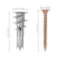 thumbnail image 2 of 20 Sets Self-drilling Drywall Anchor And Screws Set Hollow Wall Anchors With Screws, 2 of 8