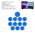 thumbnail image 2 of <p>12pcs Arcade Button Cover 20.2mm 25.3mm Mechanical Push Button Cover For Kailh For Cherry For Akko For Glorious Switches</p>, 2 of 7