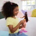 thumbnail image 3 of Barbie Flower Magic Mermaid Toy Doll with Surprise Blooming Flowers Feature & Pearl Headband Accessory, 3 of 7