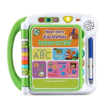 LeapFrog Prep for Preschool Activity Book™ with Accessories, Baby and Toddler Toys - French Version