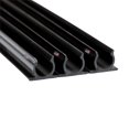 thumbnail image 1 of Novelty Lights 40 Pack 0.5in Rope Light Track, 3 Feet Black PVC Channels, 1 of 5